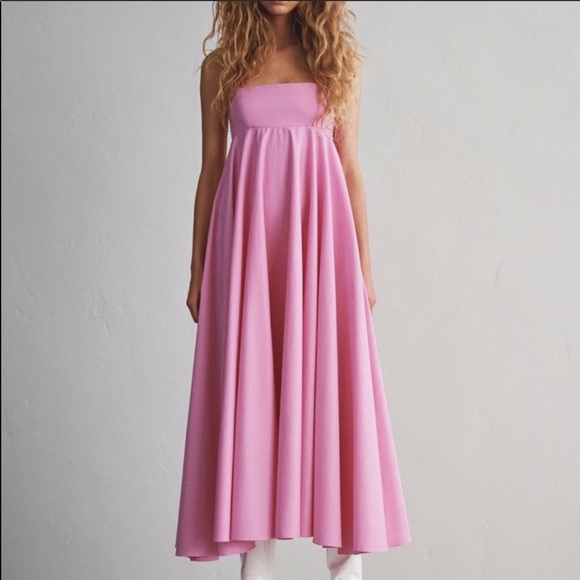 Zara NWT Poplin Dress - Picture 5 of 11